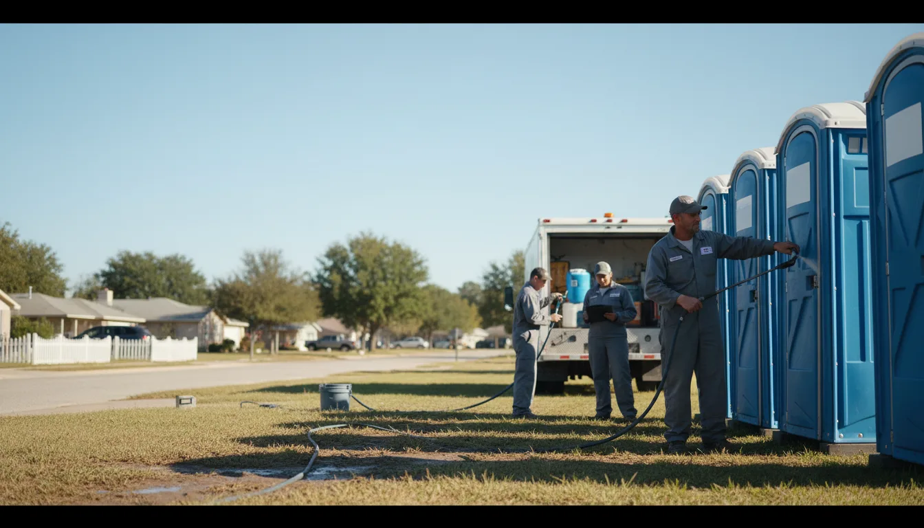 Long-Term Portable Toilet Rental in Fort Myer, VA near me